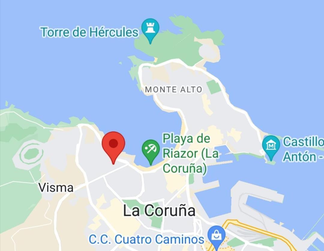 Apartament Apartamento Costa Riazor Coruna A Coruña Zewnętrze zdjęcie
